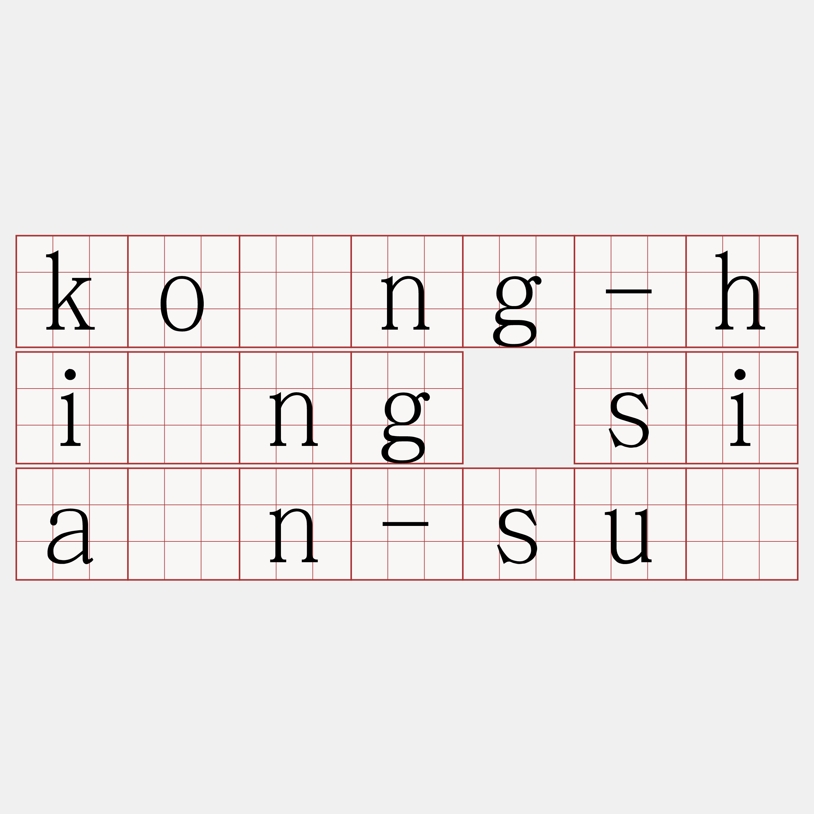 kóng-hîng siān-sū